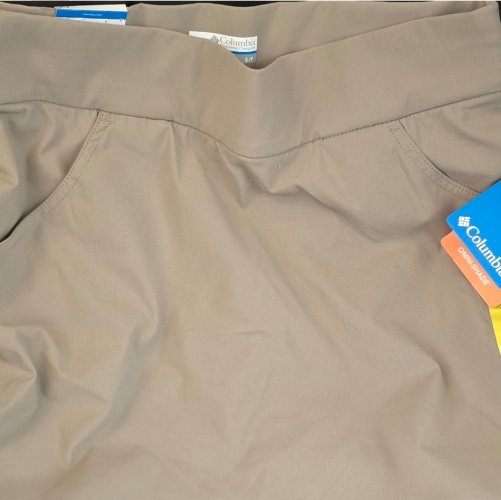 Columbia Omni Shade Women's Skort Tusk Tan Skirt S Tan - Picture 4 of 4